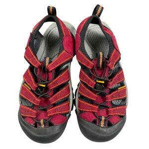 Keen Newport H2 Beet Red Black Waterproof Hiking Sport Sandals XT Women 6